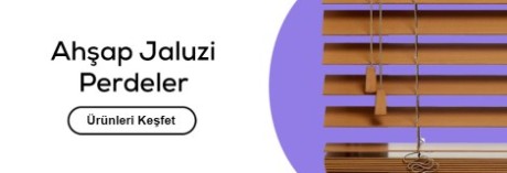 Ahşap Jaluzi Perdeler